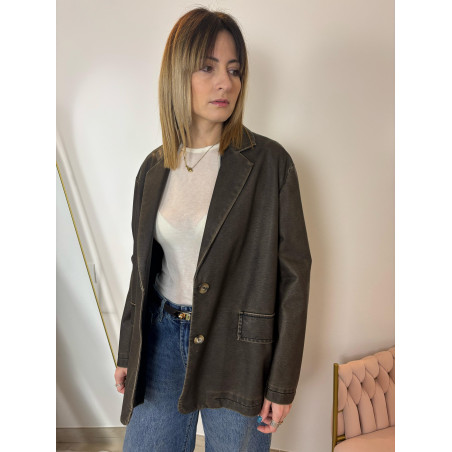 MELY: giacca oversize invecchiata