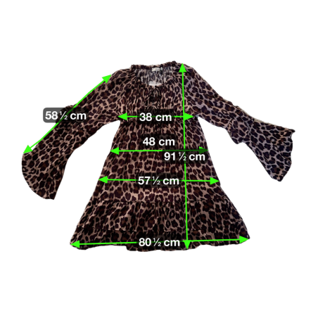 PETRA: abito corto donna con volant e scollo a V | Vicine a ME