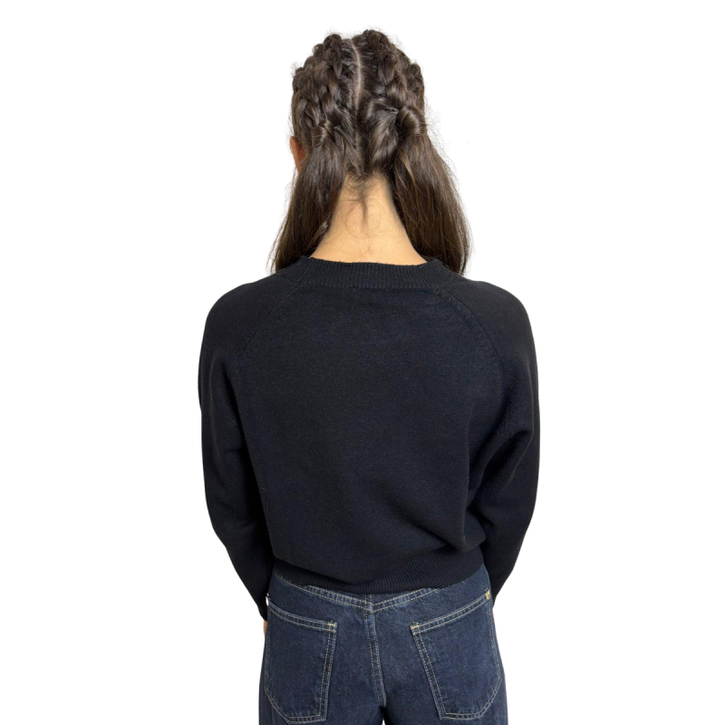 INDIRA: Maglia girocollo in viscosa