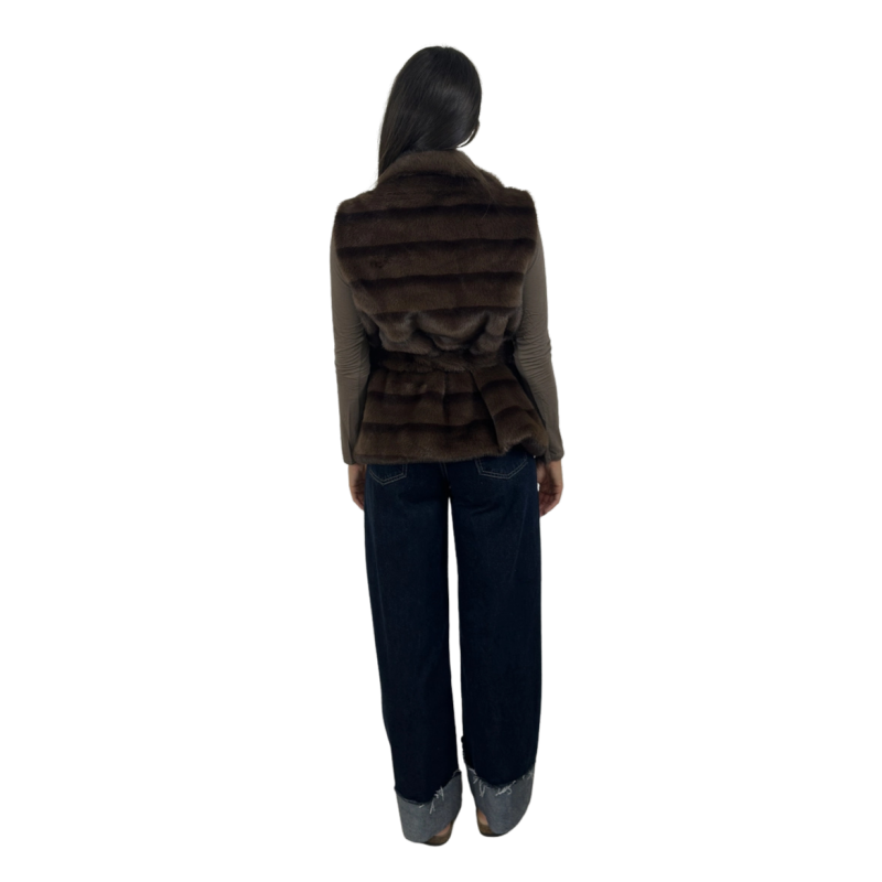 ELETTRA: gilet in ecopelliccia da donna | Vicine a ME