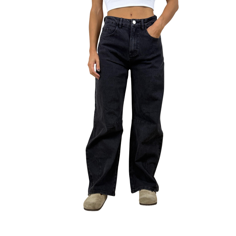 ERMINIA: jeans barrel fit da donna | Vicine a ME