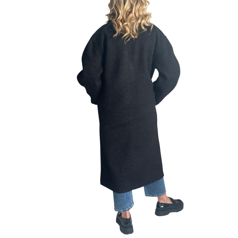 CECILIA: cappotto oversize simil lana cotta | Vicine a ME