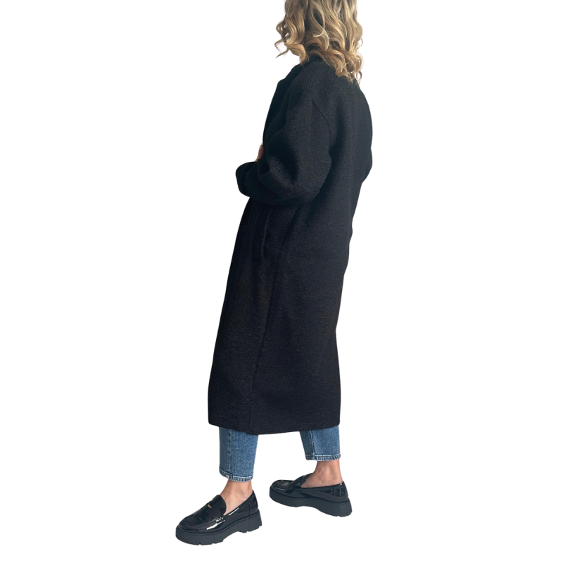 CECILIA: cappotto oversize simil lana cotta | Vicine a ME