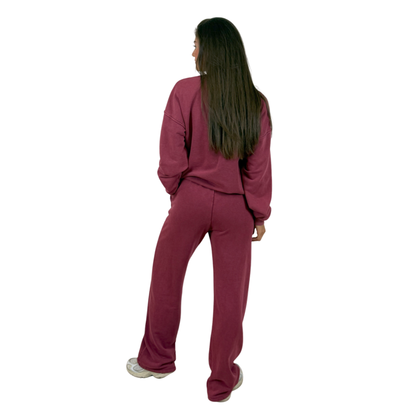 SELIKA: tuta oversize in cotone effetto lavato con jogger | Vicine a ME