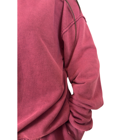 SELIKA: tuta oversize in cotone effetto lavato con jogger | Vicine a ME