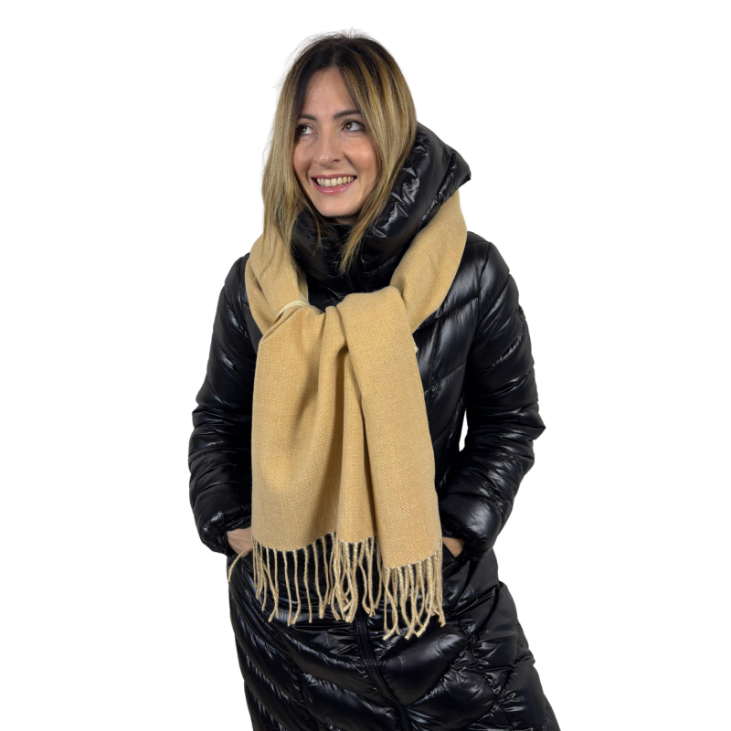 AGNESE: sciarpa in lana vergine