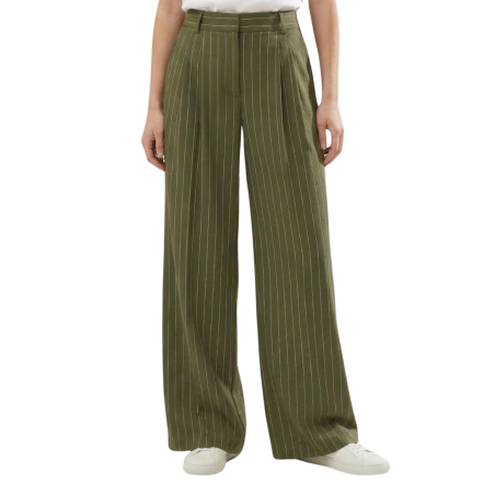 DOROTEA: pantaloni a righe con gamba ampia | Vicine a ME