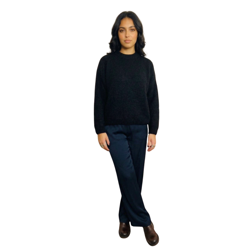 MAFALDA: maglione donna misto alpaca girocollo | Vicine a ME