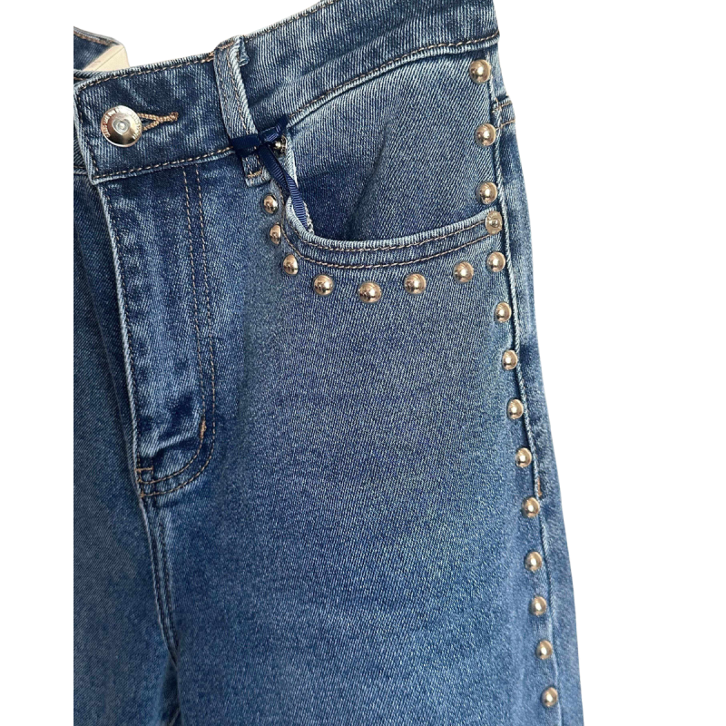 FEDERICA: jeans mom fit donna con tasche laterali | Vicine a ME