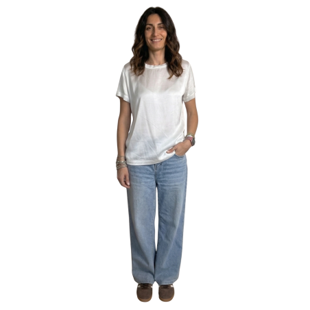 ANTONELLA: maglietta donna viscosa girocollo maniche corte | Vicine a ME