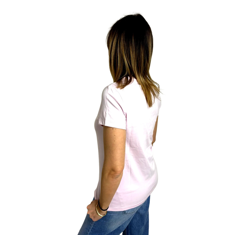 EMILY: t-shirt donna cotone girocollo sfiancata | Vicine a ME