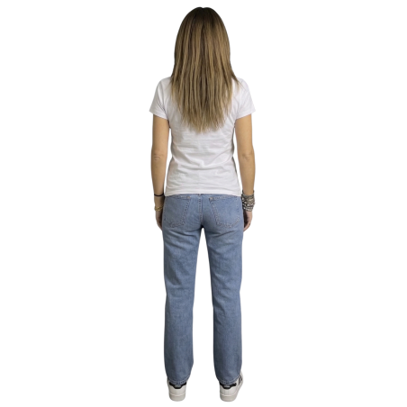 EMILY: t-shirt donna cotone girocollo sfiancata | Vicine a ME