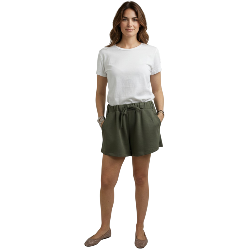 AIDA: shorts donna con elastico e lacci | Vicine a ME