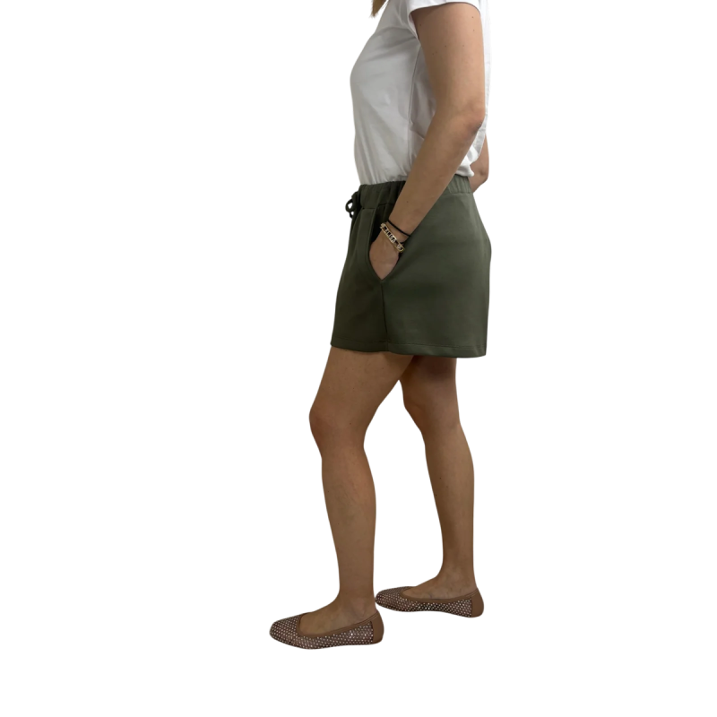 AIDA: shorts donna con elastico e lacci | Vicine a ME