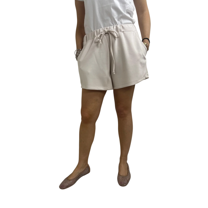 AIDA: shorts donna con elastico e lacci | Vicine a ME