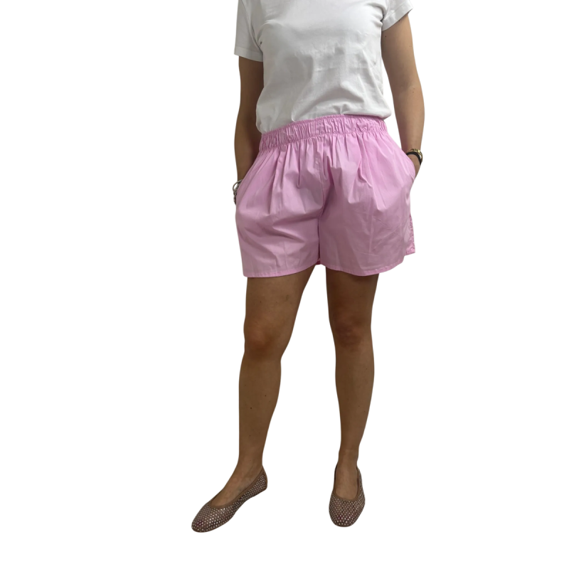 IRIS: shorts in cotone con vita elasticizzata | Vicine a ME