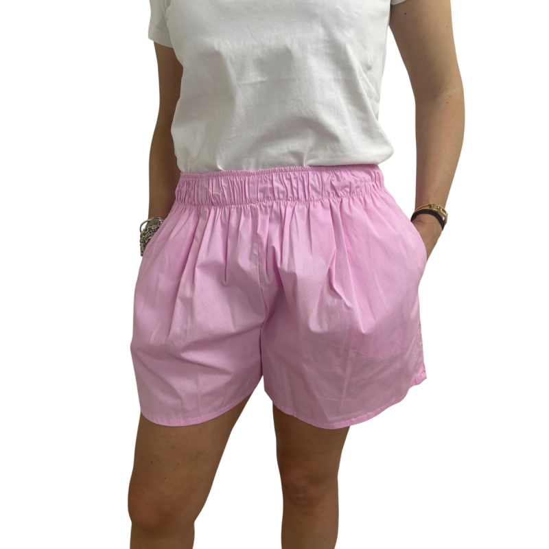 IRIS: shorts in cotone con vita elasticizzata | Vicine a ME