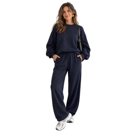 AURI: Tuta in scuba con felpa e pantalone ballon