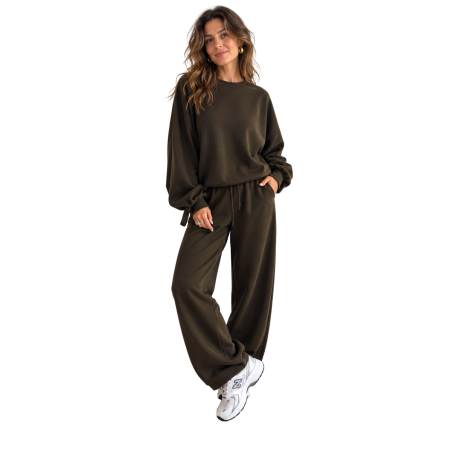 AURI: Tuta in scuba con felpa e pantalone ballon