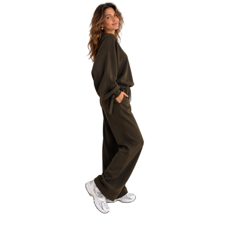 AURI: Tuta in scuba con felpa e pantalone ballon
