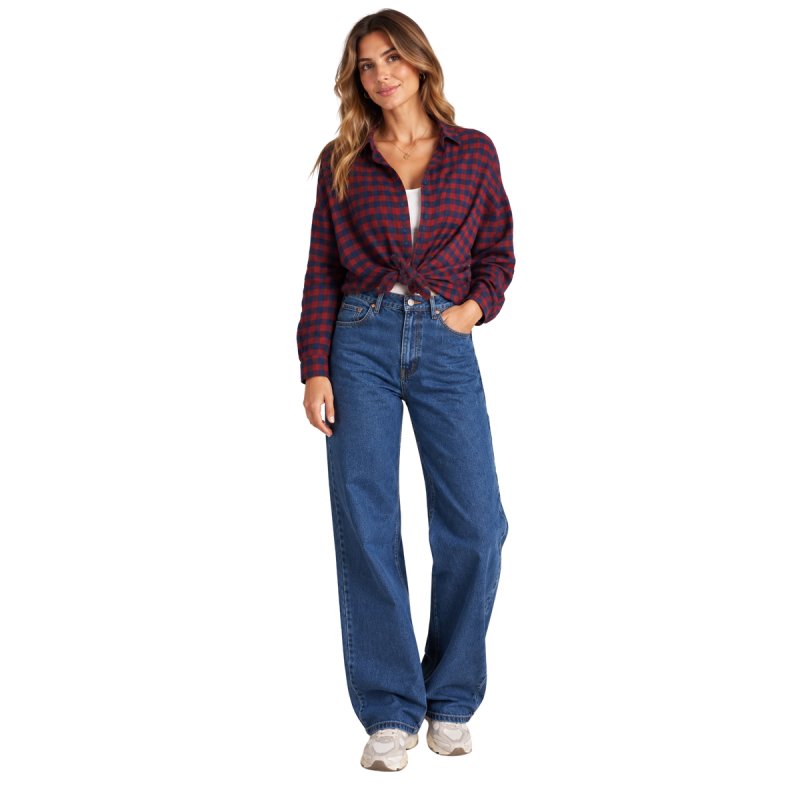 Vitto: Camicia a Quadri con Nodo | Vicine a ME