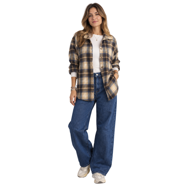 Tilde: Camicia Tartan in Flanella | Vicine a ME